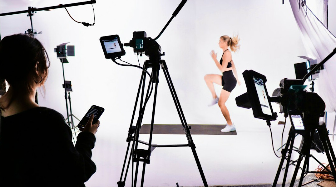 professional corporate studio interior