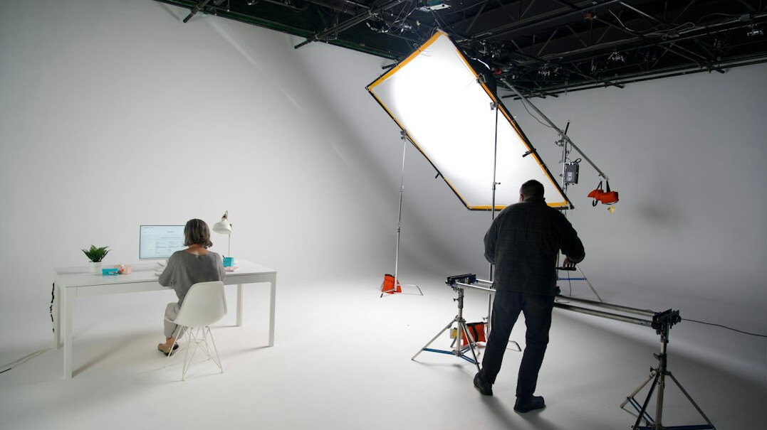 modern corporate studio interior